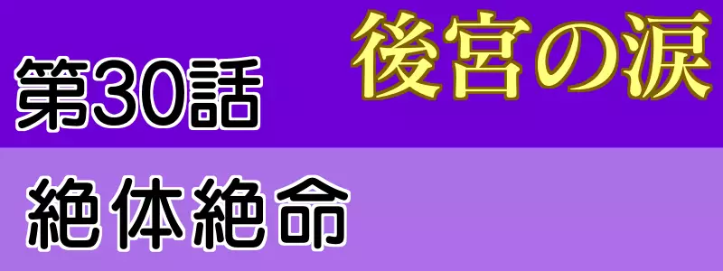 後宮の涙 第30話